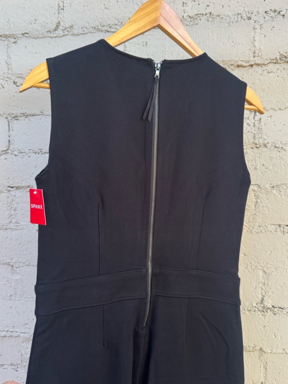 SPANX Perfect Sleeveless Jumpsuit Classic Black Size S - Picture 10 of 16